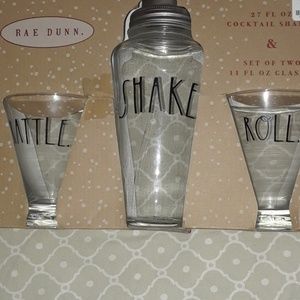 Rae Dunn cocktail shaker set!